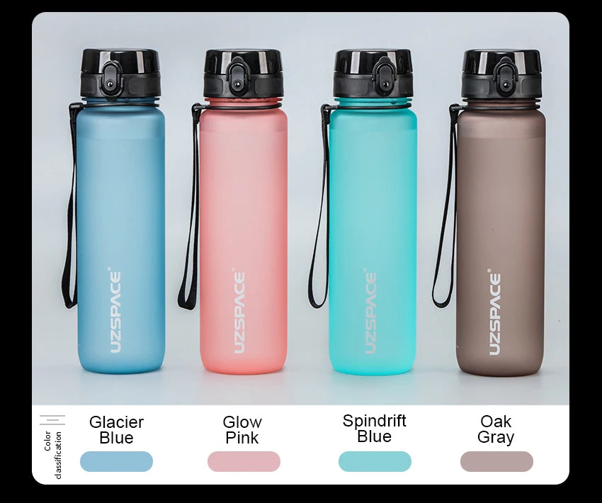 Sweatmode ™ Leakproof Sports Water Bottle – 500/800/1000ml, BPA-Free, Perfect for Gym & Outdoors