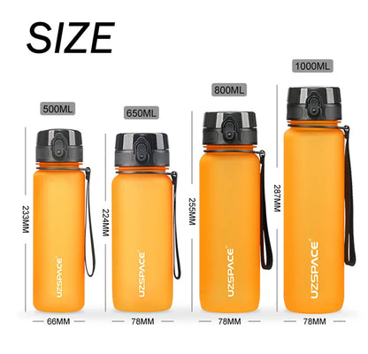 Sweatmode ™ Leakproof Sports Water Bottle – 500/800/1000ml, BPA-Free, Perfect for Gym & Outdoors