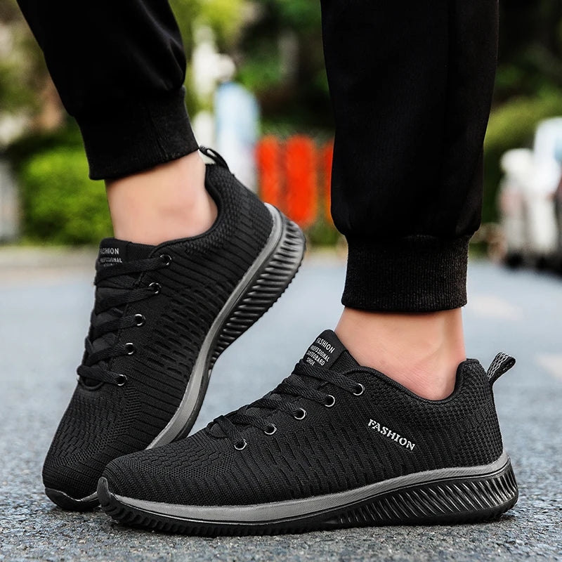 Sweatmode ™  Men’s Knit Running Shoes – Breathable, Lightweight & Stylish for Every Step