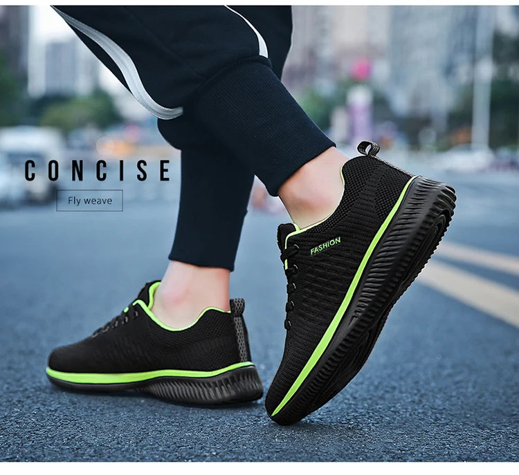 Sweatmode ™  Men’s Knit Running Shoes – Breathable, Lightweight & Stylish for Every Step