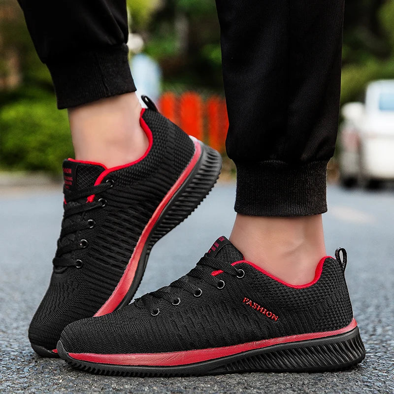 Sweatmode ™  Men’s Knit Running Shoes – Breathable, Lightweight & Stylish for Every Step